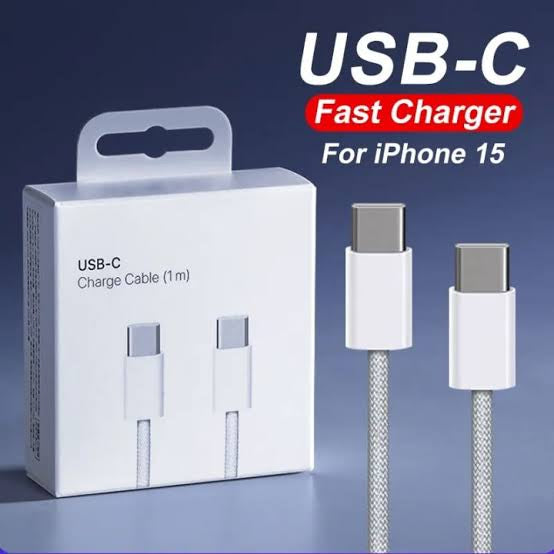 100% Original Original 60W PD Fast Charger USB-C Cable For Apple iPhone 15 Pro Max USB Type C to Type-C Cable Phone Accessories