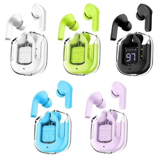 Air31 Earbuds Wireless Crystal Transparent